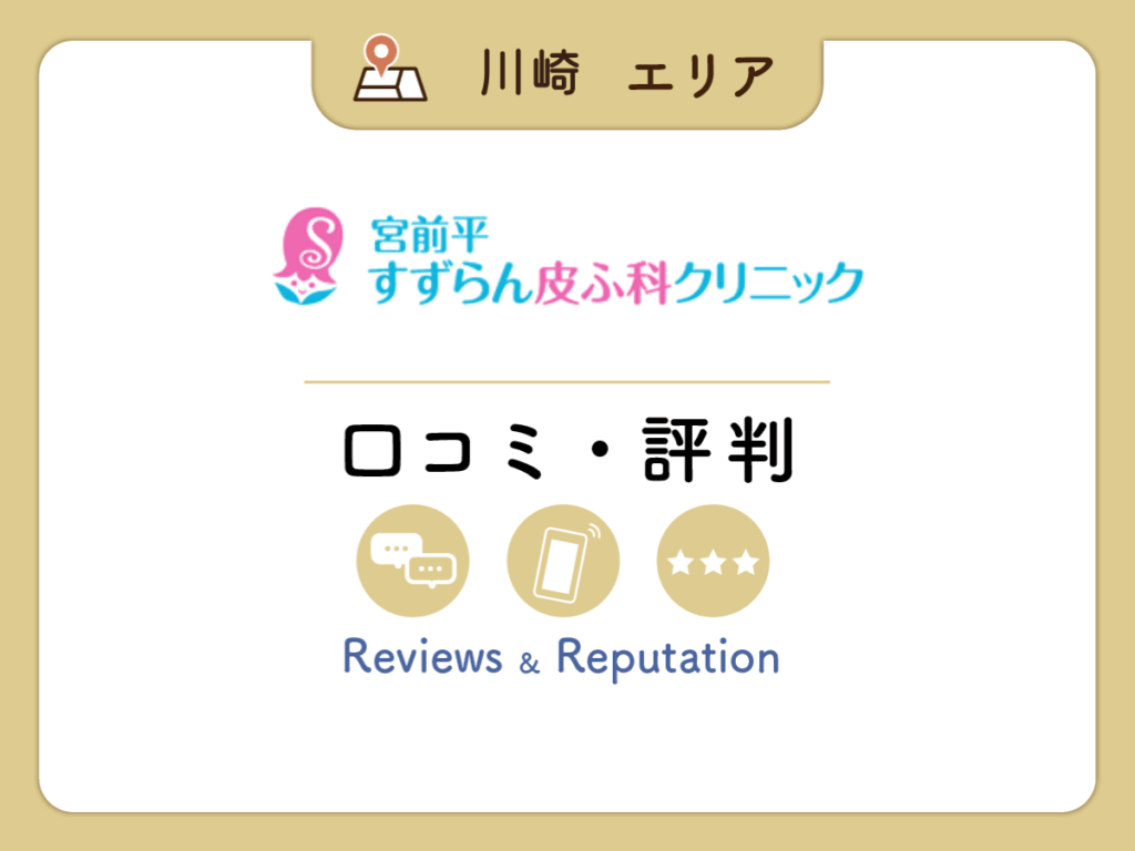 宮前平すずらん皮ふ科クリニックの口コミ