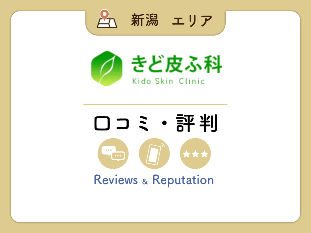 きど皮ふ科の口コミ