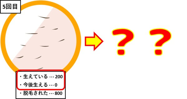 脱毛5回目